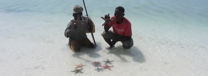 "Fishermen at the beach"